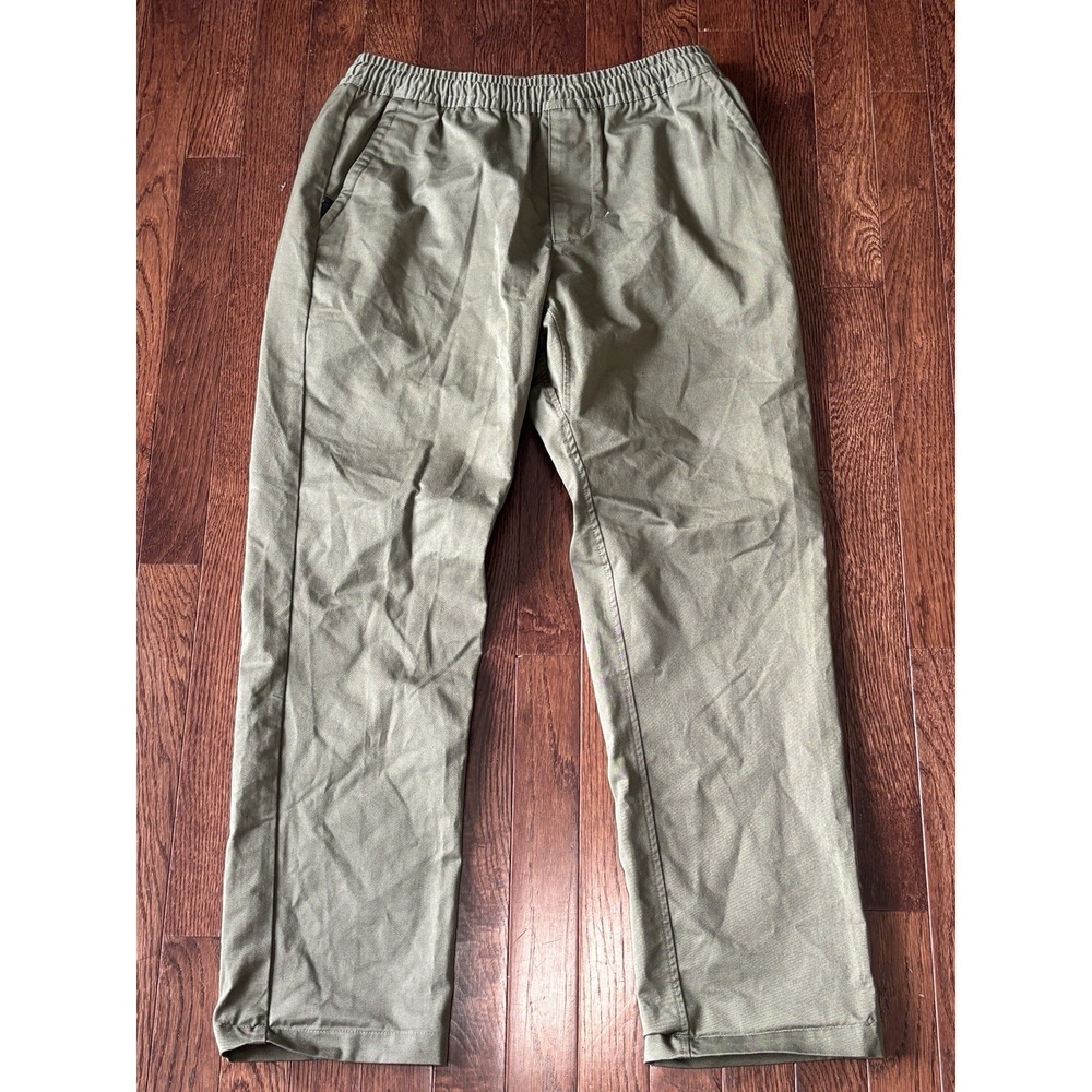 Nike SB Men's Dri-Fit Pants Green Drawstring Chino Pull Up Skate BV0900-222